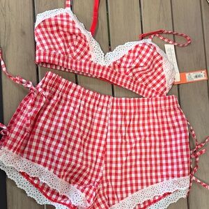 Gingham Set